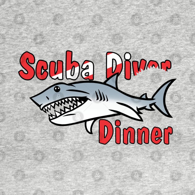 Scuba Diver - Dinner by Fun Graffix!